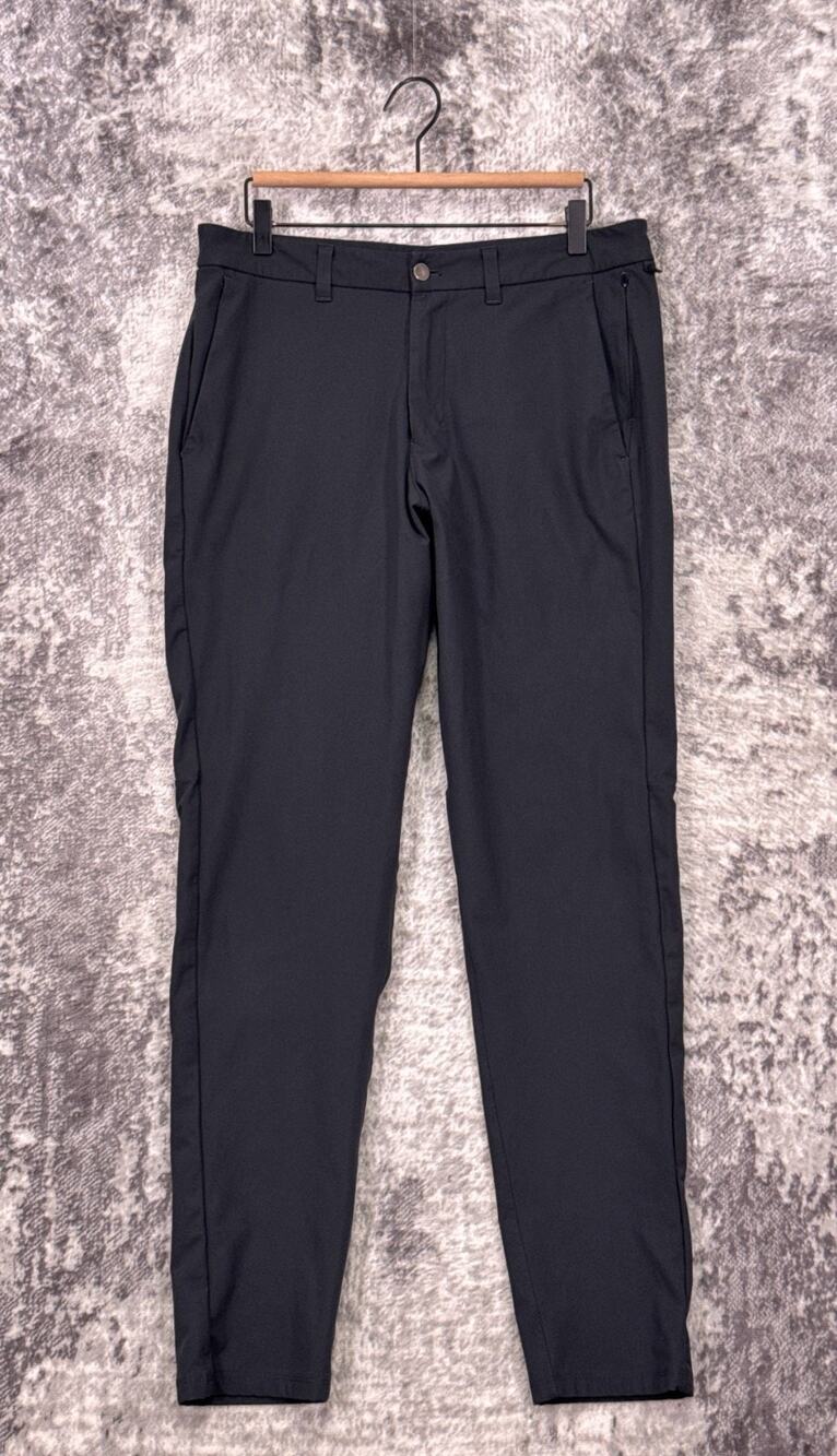 Lululemon Commission Pant 33 x 32 Mens Slim Fit Warpstreme Fabric